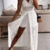 2025 Summer Women Lace Playsuit Dress